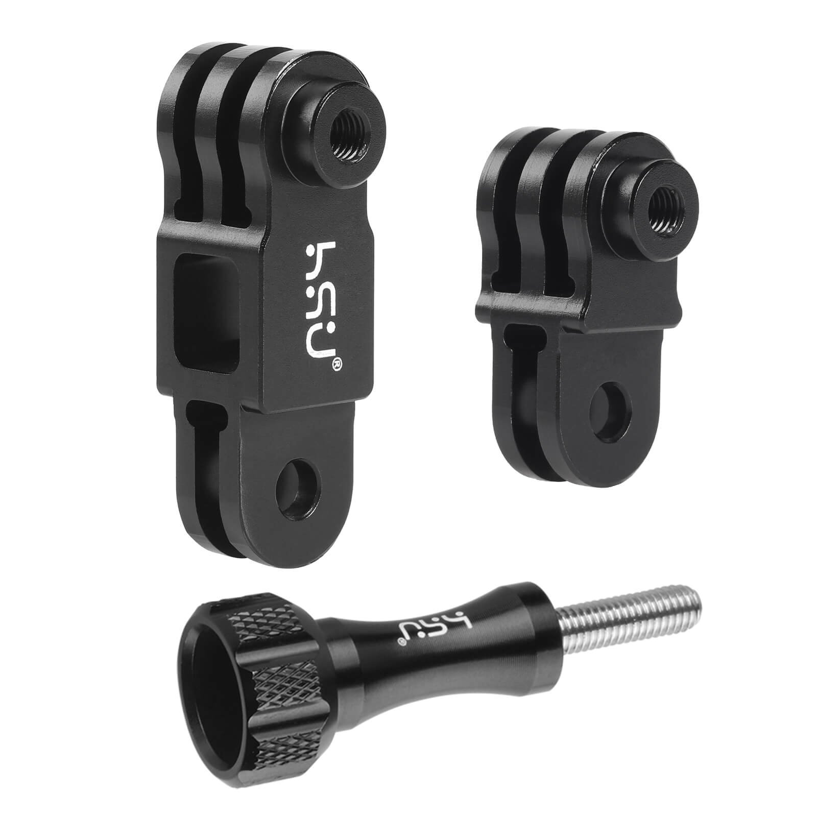 HSU Aluminum Alloy Same Direction Straight Joints Mount for GoPro,DJI Osmo Action - Image 8