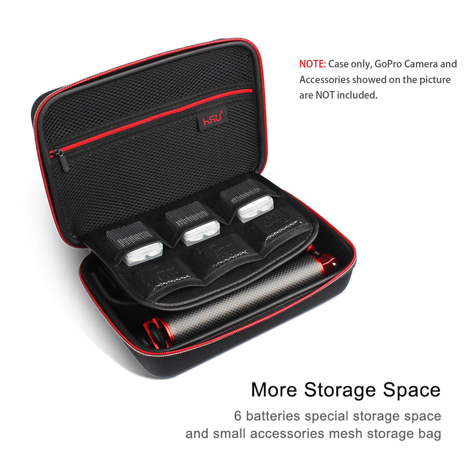 HSU DIY Carrying Case For Sport Camera GoPro/Insta360/DJI - Image 4