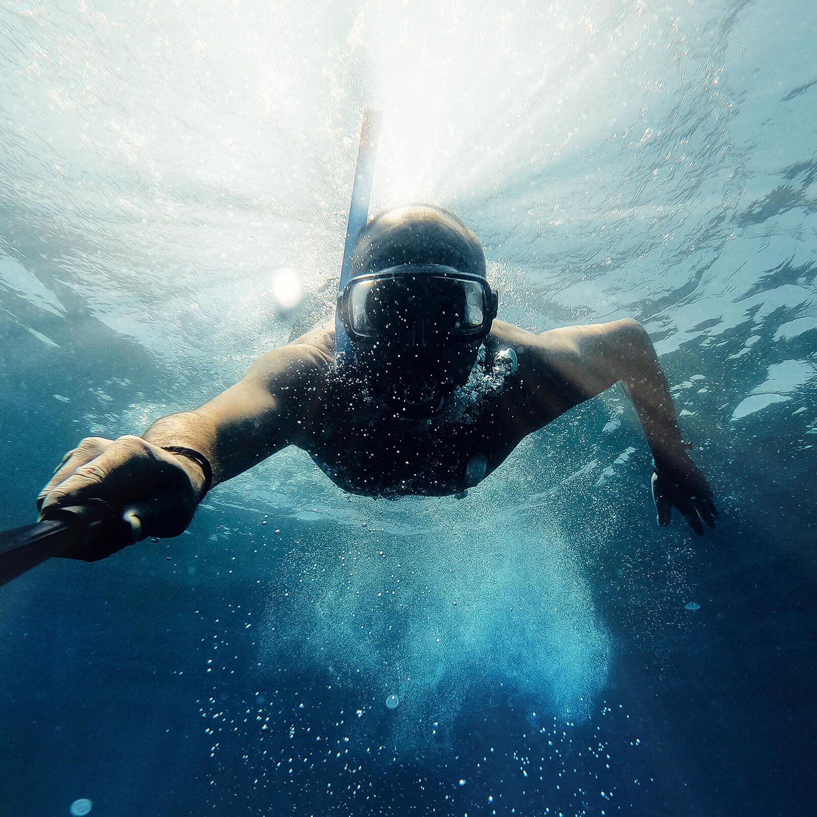 HSU Lightweight Aluminum Alloy Camera Monopod for GoPro, iPhone and Android - Image 7