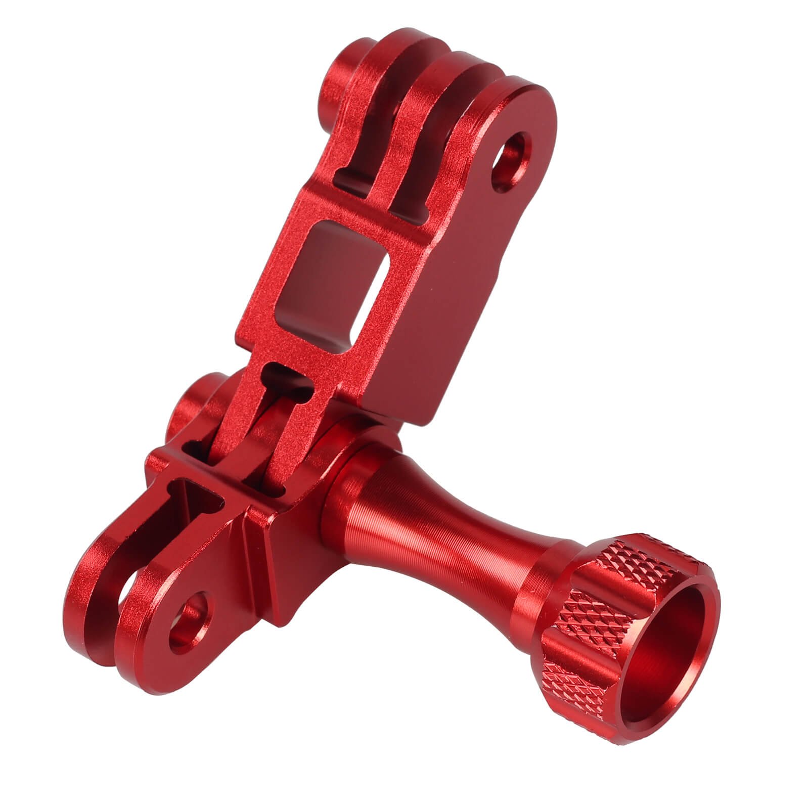 HSU Aluminum Alloy Same Direction Straight Joints Mount for GoPro,DJI Osmo Action - Image 4