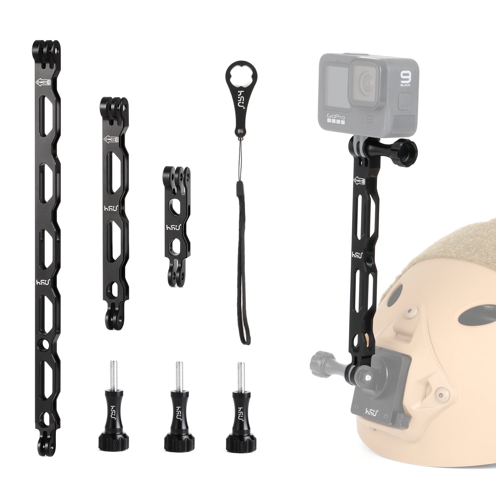 HSU All Aluminum Alloy Extension Arm Kit